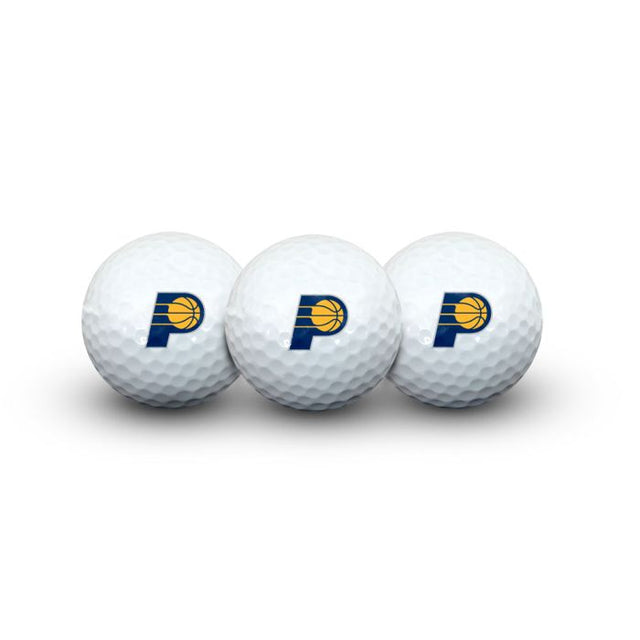 Indiana Pacers 3 Golf Balls In Clamshell