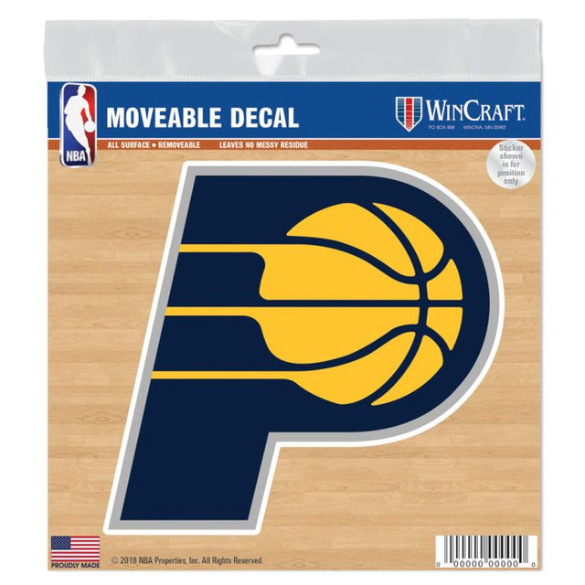 Indiana Pacers All Surface Decal 6" x 6"