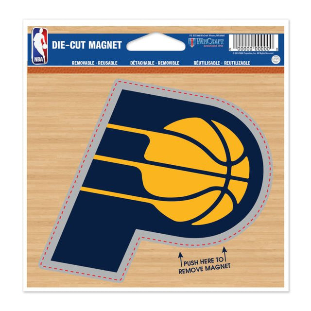 Indiana Pacers Die Cut Magnet 4.5" x 6"