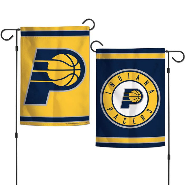 Indiana Pacers Garden Flags 2 sided 12.5" x 18"