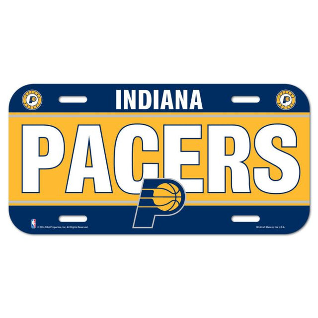 Indiana Pacers License Plate