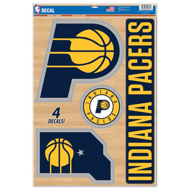 Indiana Pacers Multi-Use Decal 11" x 17"