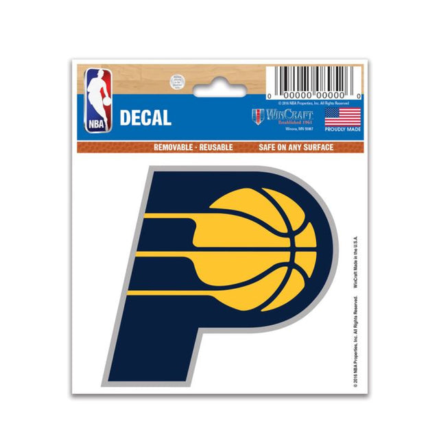 Indiana Pacers Multi-Use Decal 3" x 4"