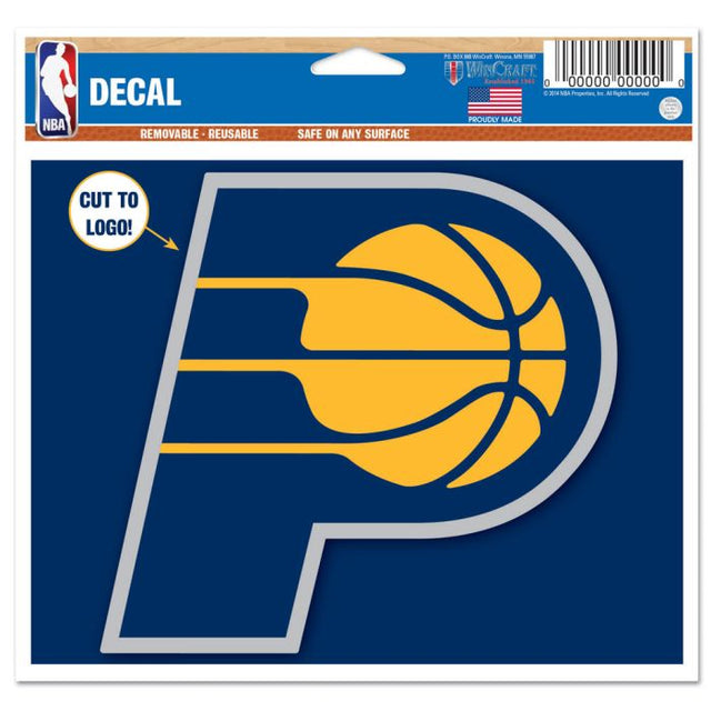 Indiana Pacers Multi-Use Decal - cut to logo 5" x 6"