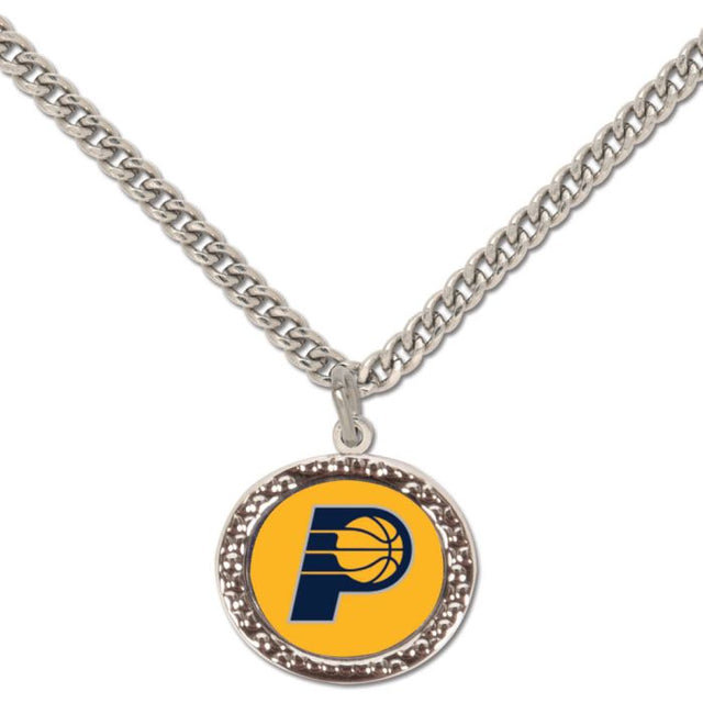 Indiana Pacers Necklace w/Charm Jewelry Card