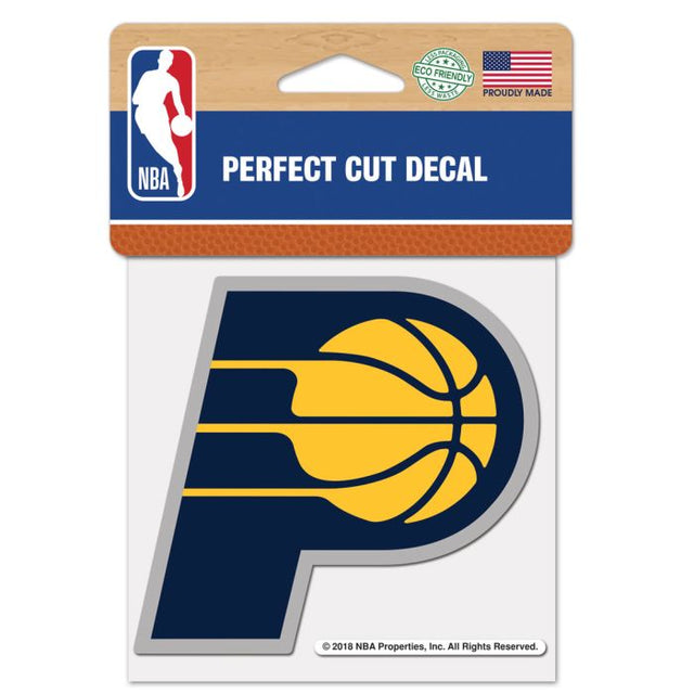 Indiana Pacers Perfect Cut Color Decal 4" x 4"