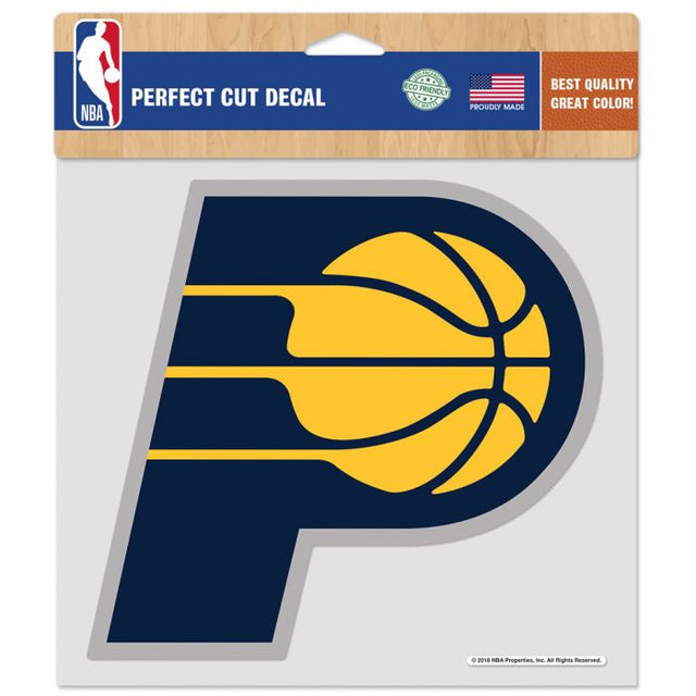 Indiana Pacers Perfect Cut Color Decal 8" x 8"