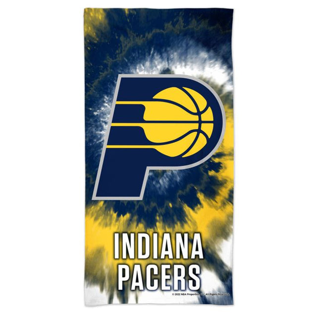 Indiana Pacers TDYE Spectra Beach Towel 30" x 60"