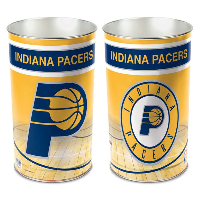 Indiana Pacers Wastebasket - tapered 15"H