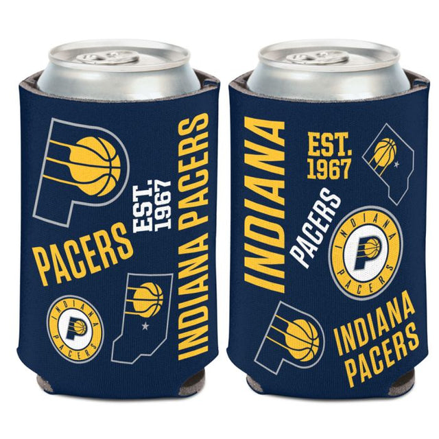 Indiana Pacers scatter Can Cooler 12 oz.