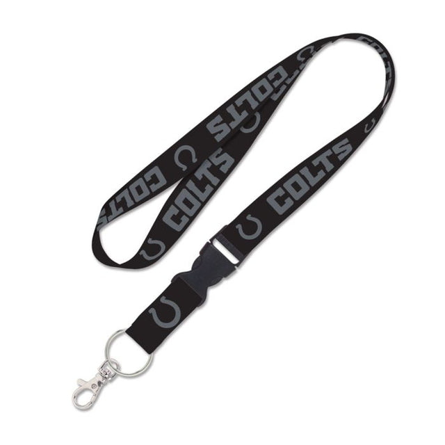 Indianapolis Colts BLACKOUT Lanyard w/detachable buckle 1"