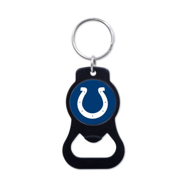 Llavero con abrebotellas de los Indianapolis Colts en color negro