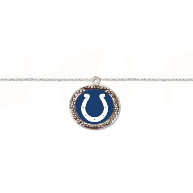 Pulsera con dije de los Indianapolis Colts en caja de joyería