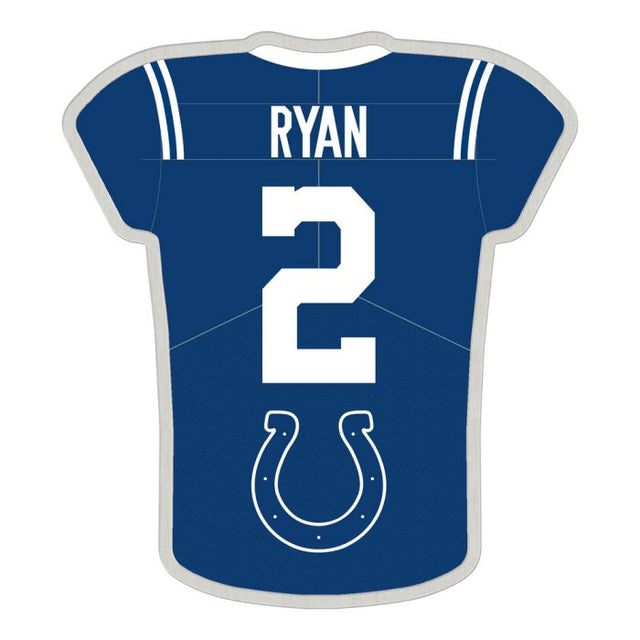 Tarjeta de joyería con pin de colección de los Indianapolis Colts de Matt Ryan