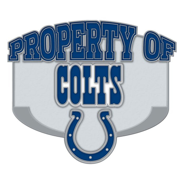 Tarjeta de joyería con pin de colección de los Indianapolis Colts