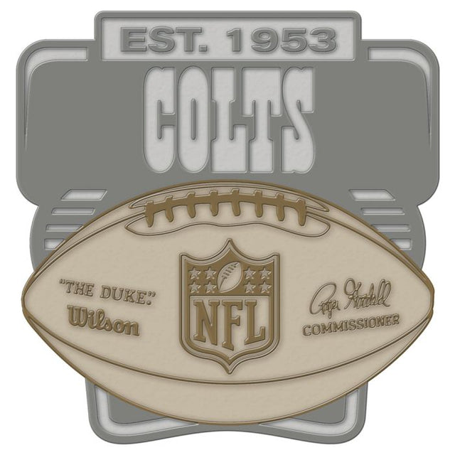 Tarjeta de joyería con pin de colección de los Indianapolis Colts