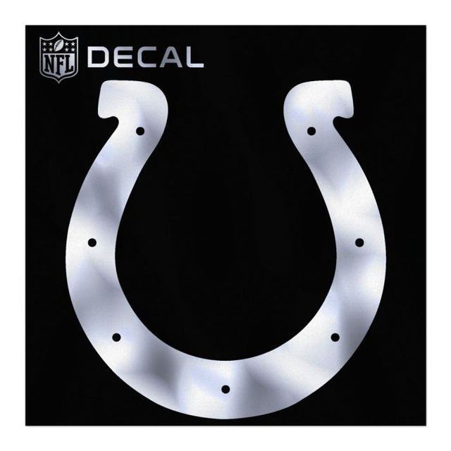 Indianapolis Colts Decal Metallic 6" x 6"