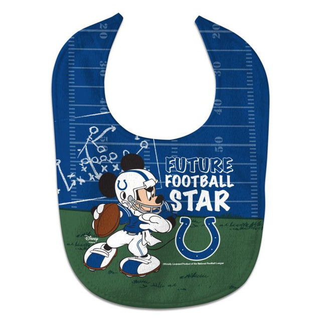 Babero para bebé All Pro de Disney Mickey Mouse de los Indianapolis Colts