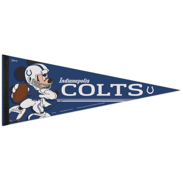 Indianapolis Colts / Disney Mickey Mouse Premium Pennant 12" x 30"