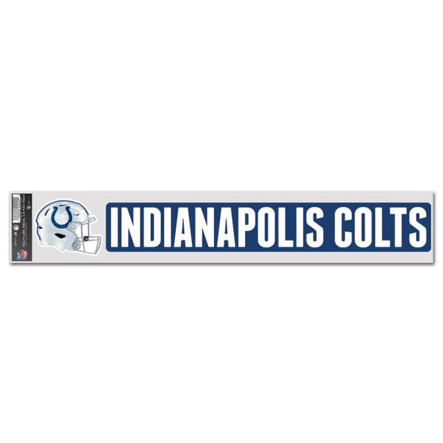 Calcomanías para fanáticos de los Indianapolis Colts de 3" x 17"