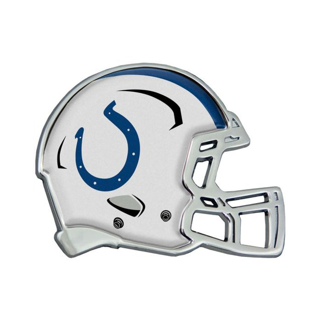 Indianapolis Colts HELMET Chrome Metal Domed Emblem