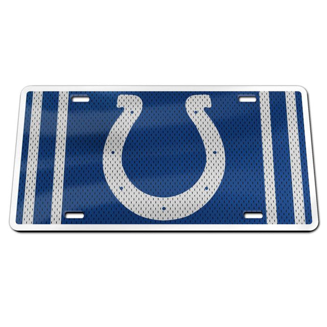 Indianapolis Colts JERSEY Specialty Acrylic License Plate