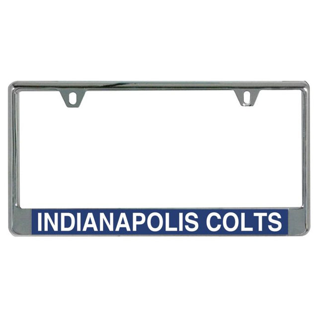 Indianapolis Colts Lic Plate Frame B/O Printed