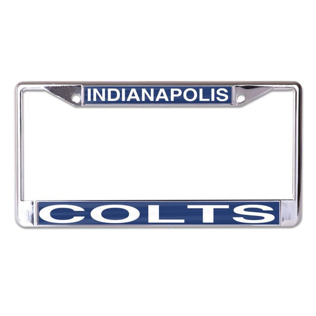 Indianapolis Colts Lic Plt Frame S/L Printed