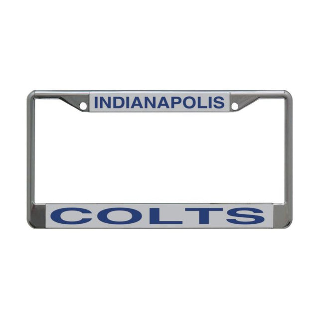 Indianapolis Colts Lic Plt Frame S/L Printed