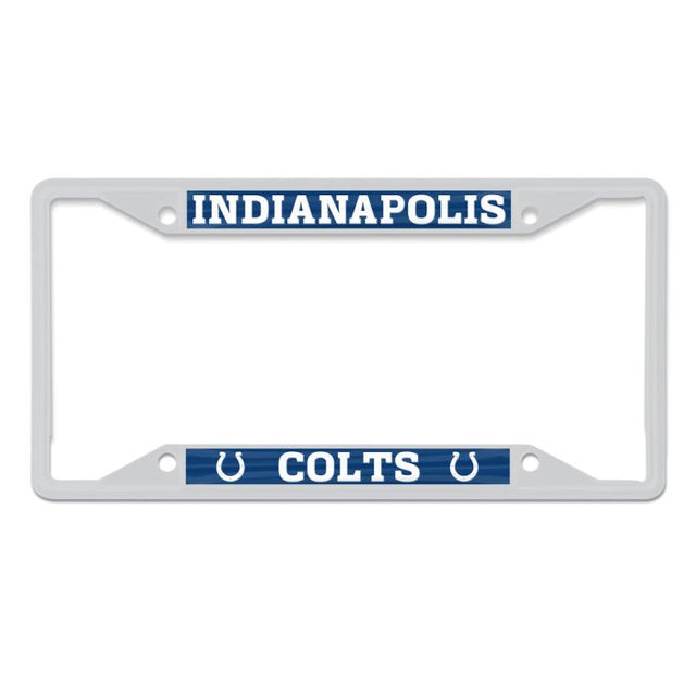 Indianapolis Colts Lic Plt Frame S/S