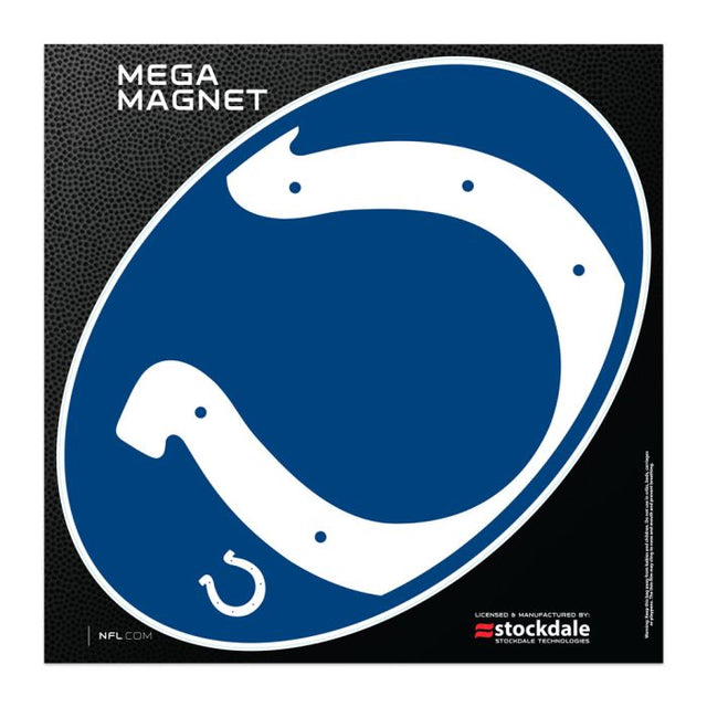 Imanes para exteriores MEGA de los Indianapolis Colts de 12" x 12"