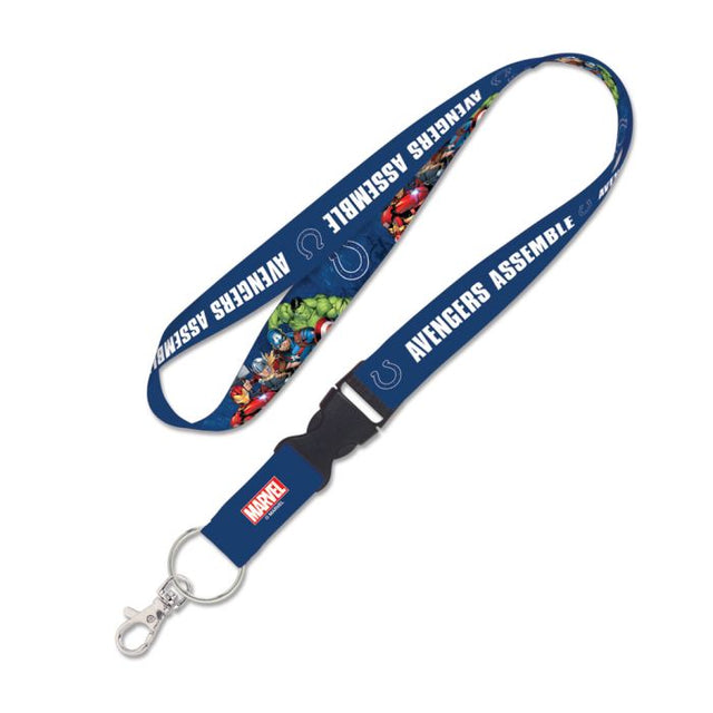 Indianapolis Colts / Marvel (C) 2021 Marvel Lanyard w/detachable buckle 1"