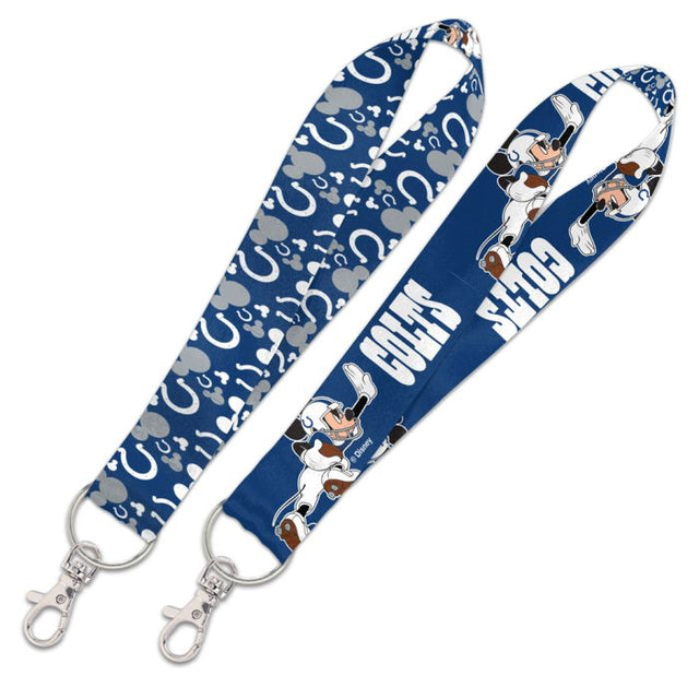 Indianapolis Colts Mickey Mouse Lanyard Key Strap 1"