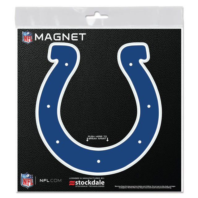 Imanes para exteriores de los Indianapolis Colts, 6" x 6"