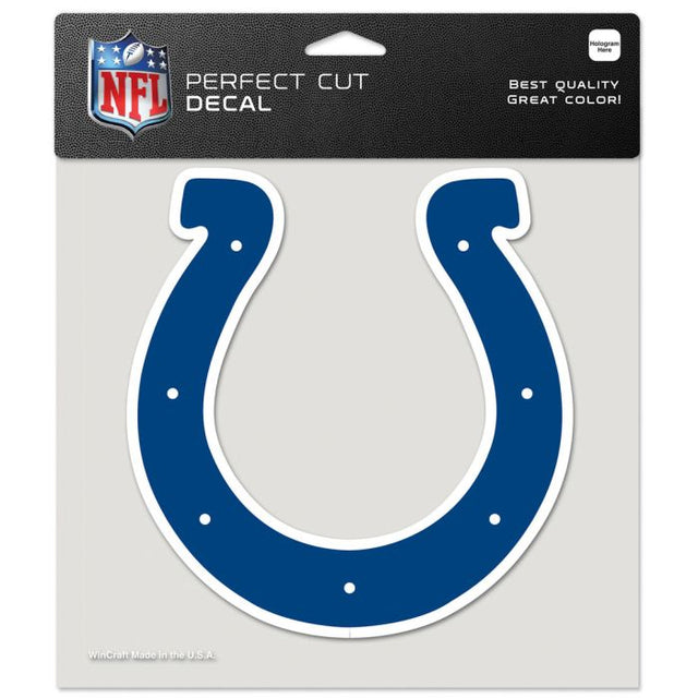 Indianapolis Colts Perfect Cut Color Decal 8" x 8"