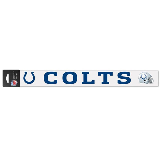 Indianapolis Colts Perfect Cut Decals 2" x 17"