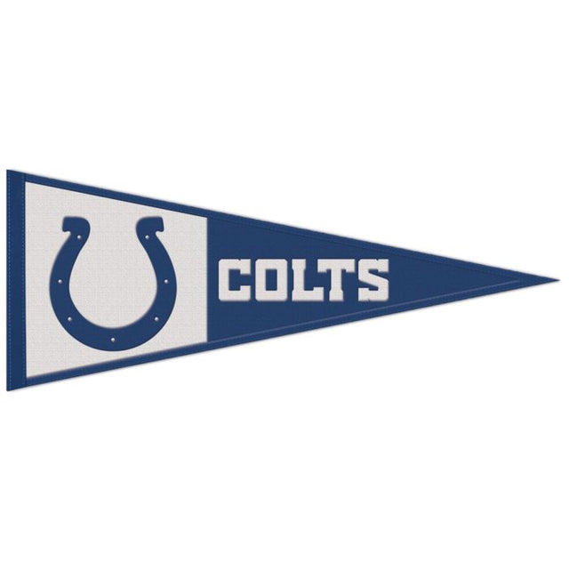 Banderín de lana de los Indianapolis Colts de 13" x 32"