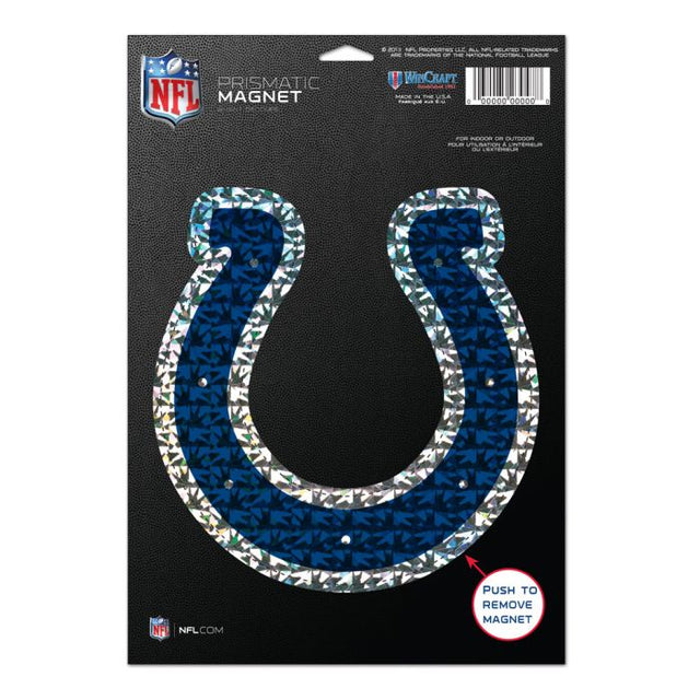 Imán prismático de los Indianapolis Colts de 6" x 9"