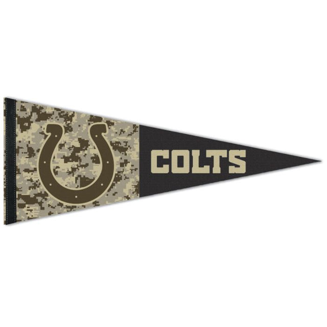 Banderín premium estándar de los Indianapolis Colts de 12" x 30"