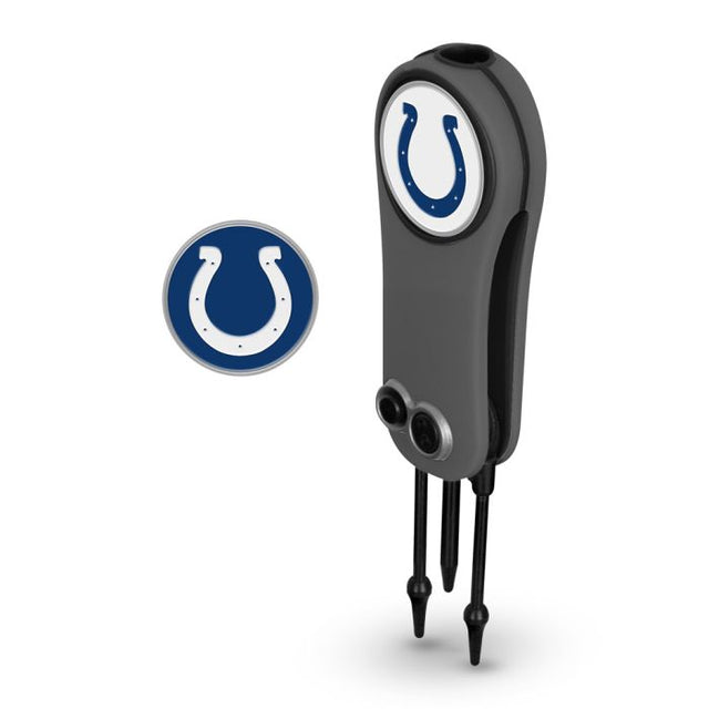 Herramienta y marcadores para reparar navajas automáticas de los Indianapolis Colts