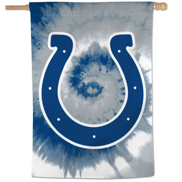 Indianapolis Colts Tie Dye Vertical Flag 28" x 40"