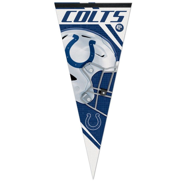 Indianapolis Colts Vertical Stripes Premium Pennant 17" x 40"