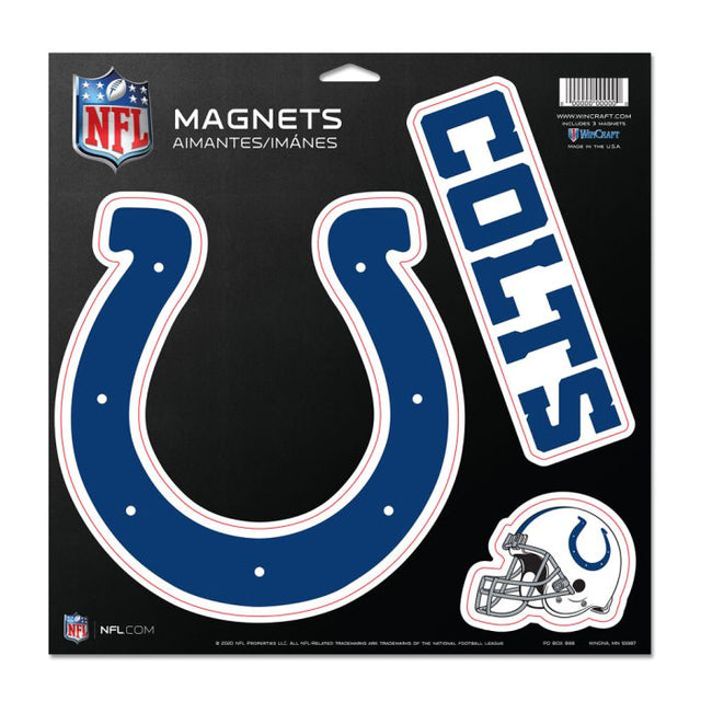 Imán de vinilo de los Indianapolis Colts de 11" x 11"