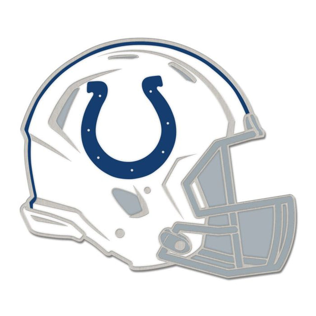 Tarjeta de joyería con pin esmaltado para coleccionistas con casco de los Indianapolis Colts