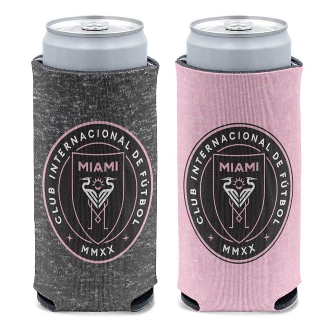 Enfriador de latas delgado de 12 oz del Inter Miami CF