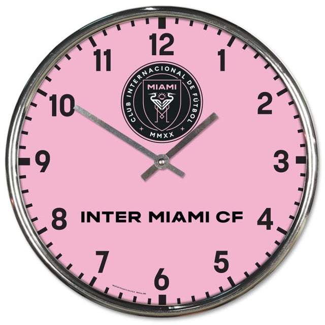 Reloj cromado del Inter Miami CF