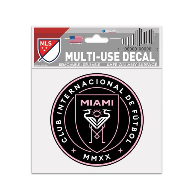 Calcomanía multiusos del Inter Miami CF de 3" x 4"