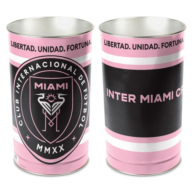 Papelera cónica del Inter Miami CF de 15" de alto