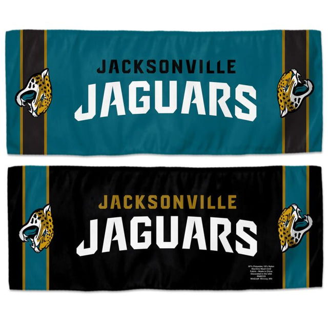 Toalla refrescante de los Jacksonville Jaguars de 30 x 76 cm