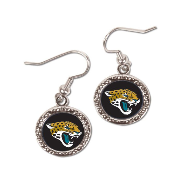 Pendientes de los Jacksonville Jaguars en forma de corazón